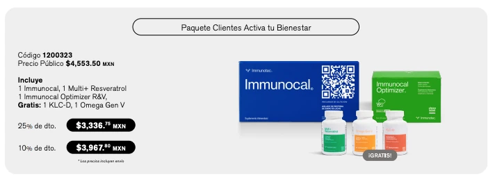 Paquete Clientes Activa tu Bienestar