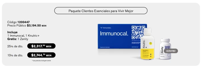 Paquete Clientes Esenciales para Vivir Mejor