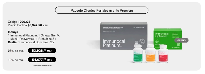 Paquete Clientes Fortalecimiento Premium