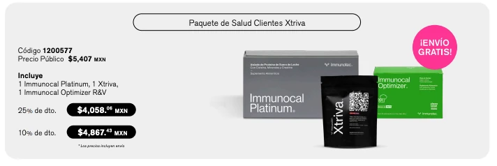 Paquete de Salud Clientes Xtiva