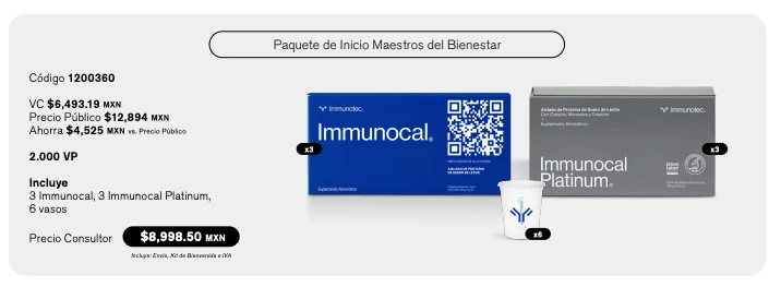 Paquete de Inicio Maestros del Bienestar