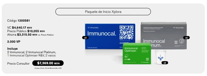 Paquete de Inicio Xplora